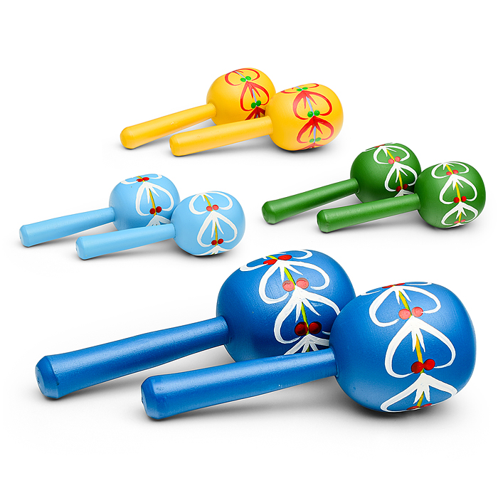 Маракасы расписные (2 шт.)