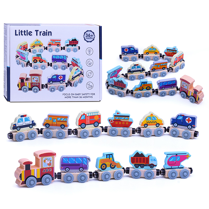 Паровозик D1787 "Путешествуй с техникой"