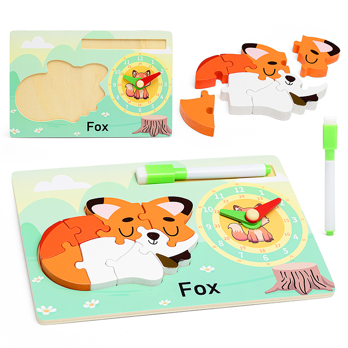 Пазл-вкладыш D2018 "Животные"