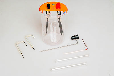 Прибор для опытов по химии с электрическим током (демонстрационный)