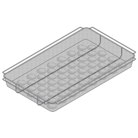 Гастроемкость RATIONAL GN 1/1-50 (325х530х50 мм) для картофеля фри